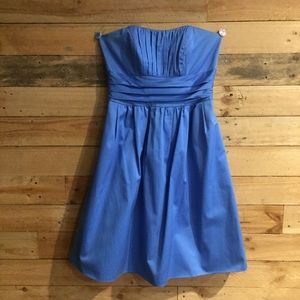 David's Bridal Strapless Bridesmaids/prom Dress